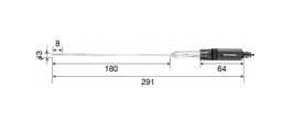 6069-10C  極細試管型 複合電極產品圖
