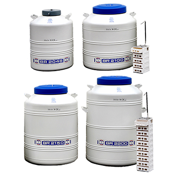 【冷凍盒儲存】液態氮生物樣本儲存桶 BR系列
