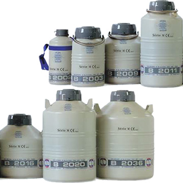 【低揮發率】液態氮生物樣本儲存桶 B系列(鋁條儲存)