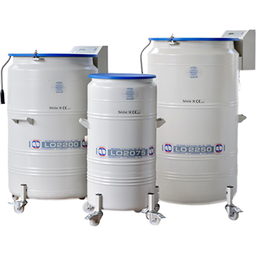 【大型隔氮式】液態氮生物樣本儲存桶 LO系列產品圖